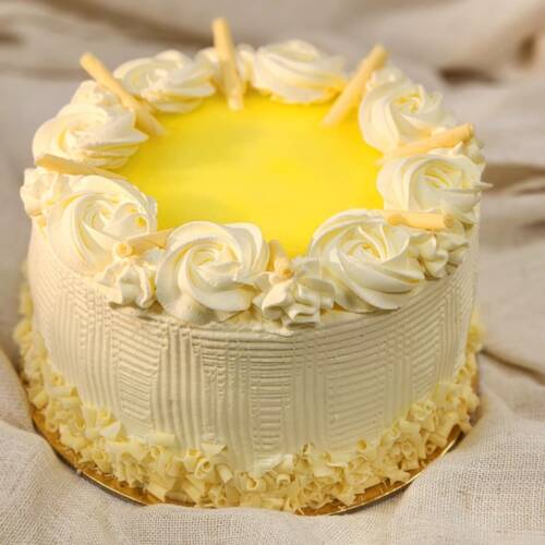 Lemon Mousse Cake