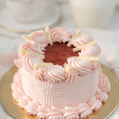 Strawberry Mousse Cake